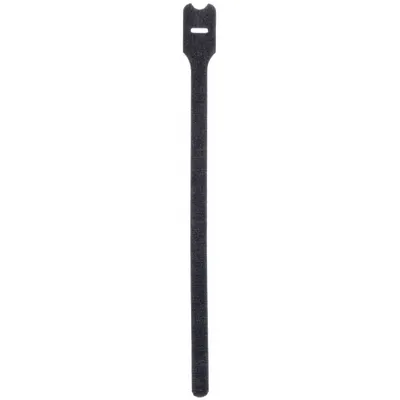 PANDUIT Hook-and-Loop Cable Tie: 18 in Lg, 5.00 in, 0.75 in Wd, Nylon, Black - Plenum Rated Hook-and-Loop Cable Ties