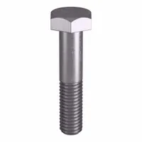 Heavy Hex Bolt: Stainless Steel, Grade B8, Plain, 1/2"-13 Thread Size, 2 1/2 in lg, 10 PK (MPN ZBOLT-5020)