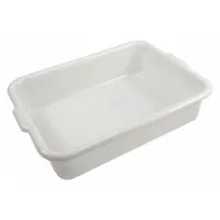 APPROVED VENDOR Tote Box: Rectangular, Polypropylene, 18.9 L, 20 1/4 in Overall Lg, 5 in Overall Ht (MPN 410555)