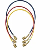 JB INDUSTRIES Hose Set: 18 in Lg, 45° Angle, Blue/Red/Yellow, Polyamide, 3 Hoses (MPN CCLRF-18)