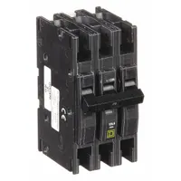 SQUARE D Miniature Circuit Breaker: 70 A, 120/240V AC, Three Phase, 10kA at 120/240V AC, 3 Poles (MPN QOU370)