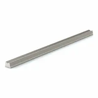PBC LINEAR Linear Shaft Support Rail: 40 mm Shaft Dia, 1,200 mm Lg, Unfinished, Steel (MPN LSRM40-0400-SL)