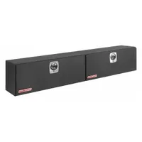 WEATHER GUARD Topside Truck Box: Topside Truck Box, Double Drop-Down Doors Lid, D-Handle, Aluminum (MPN 391-52-02)