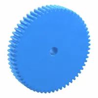 Hubless Spur Gear: Module m 2.5, 60 Teeth, 15 mm Bore Dia, Nylon, 20° Pressure Angle, Plain Bore (MPN PSA2.5-60)