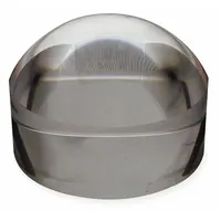 CORTECH ID Magnifier: Clear, 3 1/2 in Lg, 3 in Ht, 3 1/2 in Dp, Magnifying Fingerprint Patterns (MPN 5-4501)