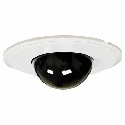SPECO TECHNOLOGIES Dome Camera Tile Flush Mount: Screws, Ceiling/Wall, Waterproof, Indoor - Speco Technologies Accessories
