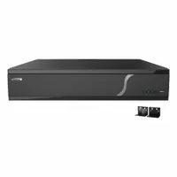 SPECO TECHNOLOGIES Network Video Recorder: 64 Camera Inputs, HDMI/VGA Output, 8 TB Internal Capacity (MPN N64NR8TB)