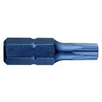 WESTWARD Insert Bit: Insert Bit, T27 Bit Size, Imperial, Torx® Head, T27 Bit Industry Size, 5 PK