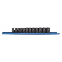 GEARWRENCH Socket Set: 3/8 in Drive Size, Small Set (0-50 pieces) Set Size, 12 Pieces, (12) 6-Point (MPN 84911N)