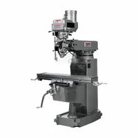 JET Vertical Milling Machine: JTM-1050VS2, Belt Drive, 3 hp, 230/460V (MPN 691205)