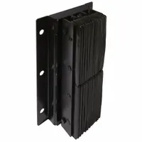 Dock Bumper: Rectangular, 20 in x 6 1/4 in x 13 in Bumper, Laminated Rubber, Steel, 6 Mounting Holes (MPN 29-1108)