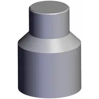 SMC Plug: 1/4 in Size, Compression, PFA (MPN LQ3-2P07-1)