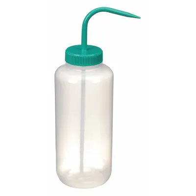 OEM Wash Bottle: 1 L - Wide Mouthed Standard Spout Wash Bottles