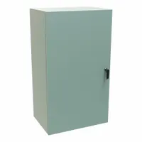 HAMMOND Electrical Enclosure: Steel, 42 in x 24 in x 16 in, NEMA 12/3R/4, Solid Cover, Hinged (MPN EN4SD422416GY)