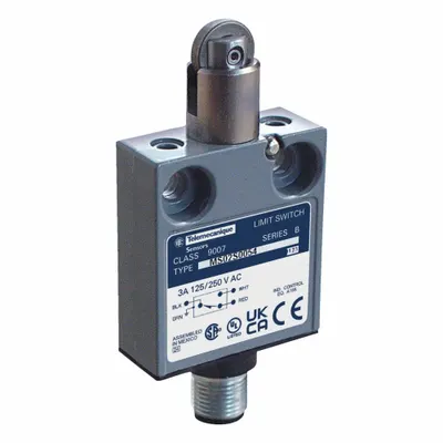 TELEMECANIQUE SENSORS Top-Mount Roller-Plunger Limit Switch, 9007MS02S0084 - Top-Mount Roller-Plunger Limit Switches
