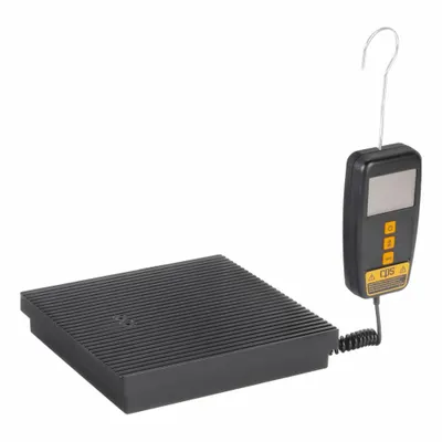 CPS Charging Scale: 220 lb Max, Wired Handset Display - Electronic Refrigerant Scales