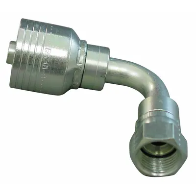 AEROQUIP 90° Elbow Crimp Hydraulic Hose Fitting - Aeroquip Crimp Hydraulic Hose Fittings with JIC Connection