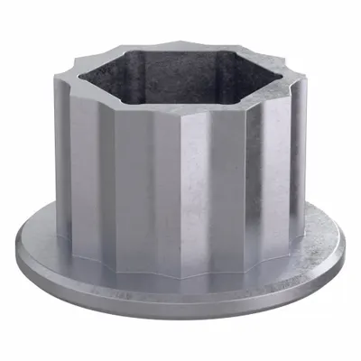 KIPP Protective Cap: Aluminum, 13 mm Wrench Size, For 16 mm Box End Dia - Protective Caps for Hygienic Fastener Spanners