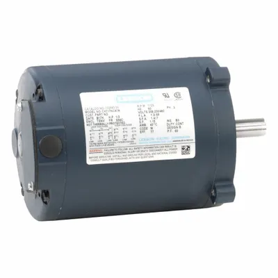 LEESON General Purpose: C-Face Mount, Totally Enclosed Non-Ventilated, 1/3 hp - C-Face 3-Phase General Purpose AC Motors