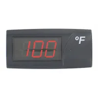 The LOVE TID-1120 is a temperature/process indicator with a red LED display spanning -999 to 999. It operates on 110 V AC and provides accuracy greater than 1%. The NEMA 3R rated enclosure and cage clamp terminals make it suitable for industrial environments such as manufacturing or HVAC systems