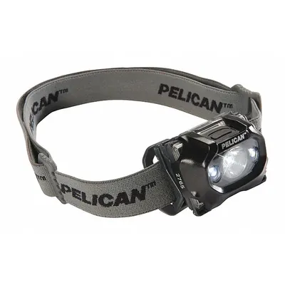 PELICAN Safety-Rated Headlamp: 155 lm, 6 hr Run Time at Max. Brightness, 81 m Max Beam - Headlamps
