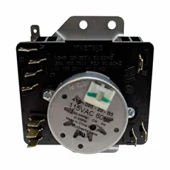 The ROBERTSHAW CDT-602 is an OEM replacement dryer timer designed to control dryer cycles, including timed drying and cool-down phases. It is intended for use in residential clothes dryers.
