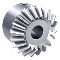 Miter Gear: For 90° Shaft Angle, Module m 1.5, 20 Teeth, Stainless Steel, 8 mm Bore Dia (MPN SUMA1.5-20)