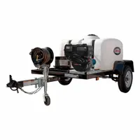 SIMPSON Gas-Powered Pressure Washer: Trailer Pressure Washer, Cold, Cart, Heavy Duty, Direct, CRX (MPN TRSB-4240262)