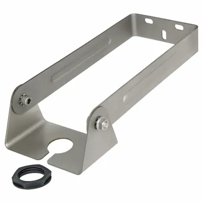 ECHOBEAM Bracket: Bracket, 4.7 in Overall Lg, 2.8 in Overall Ht, EchoBeam - Mounting Brackets for Non-Contact Ultrasonic Liquid Level Sensors
