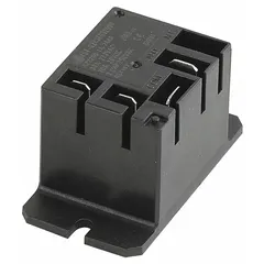 This switching relay is a replacement component for HVACR systems, used to control electrical loads such as compressors, fans, and pumps. It is designed for use in commercial and industrial heating, ventilation, air conditioning, and refrigeration applications.