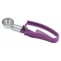 VOLLRATH Disher: 0.7 oz Capacity, Stainless Steel, NSF Certified, 1 5/8 in Bowl Dia, 47400