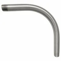 Elbow, 90 Degrees: 90°, 1/2 in Trade Size, Aluminum, Plain, 8 9/32 in Overall Lg (MPN 732340)