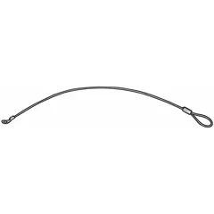 Nylon lanyard with a 12 in overall length and 3/4 in loop size. Sold in a pack of 5. Used to secure handheld tools at height, preventing dropped objects in construction, oil and gas, and industrial maintenance.