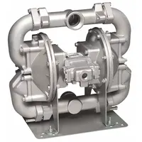 SANDPIPER Double Diaphragm Pump: Cast Iron Body, 2 in, NPT Connection, 208 gpm, 231 ft Max. Head (MPN HDF2,DP6I.)