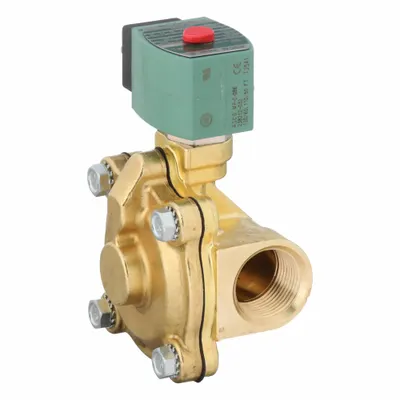 REDHAT Solenoid Valve: 2-Way, Normally Closed, 1 in Pipe Size, 110V AC/120V AC - 2-Way/2-Position, Normally Closed Solenoid Valves