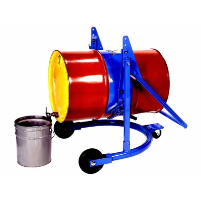 MORSE Drum Carrier: 800 lb Wt Capacity, For 55 gal Drum Capacity, Metal, Body - Rotating & Dispensing Drum Trucks