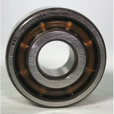 MRC Angular Contact Ball Bearing: 3202/5202, 2 Rows, 30°, Open, ABEC 1, Steel Cage - Double-Row Angular Contact Bearings