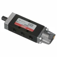 ARO Manual Air Control Valve: E, Four-Way / Two-Position, Cam Stem, Black, 26 scfm Flow Rate - Max (MPN E212CS)