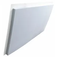 Insulation Sheet: Melamine, 2 in Thick, 4 ft Lg, 24 in W, PVC Jacket, 7.7 Insulation R-Value (MPN 0879-2448SS200-SH-0920-01)
