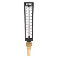 WINTERS Industrial Glass Thermometer: 20°F to 180°F /-5°C to 80°C, +/-2% Accuracy, 1.837 in Stem Lg (MPN TAS131LF.)