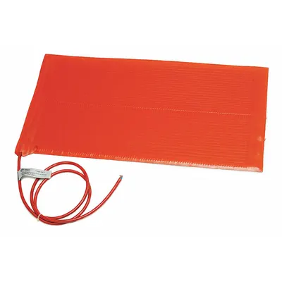 BRISKHEAT Heating Blanket: 232°C Op Temp - Max, 36 in Overall Lg, 6 in Overall Wd - Silicone Heating Blankets