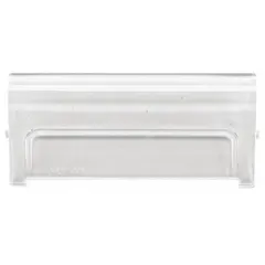 Clear plastic bin window designed for use with 15-inch wide Hang and Stack Bins. Snaps into the bin front to allow visual identification of contents without opening. Compatible with QUANTUM STORAGE SYSTEMS QUS245 bin model.