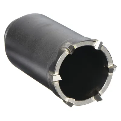 DEWALT Core Center Bit: Spline Shank, 2 in Core Dia, 4 in Core Body Lg - Two-Piece Shankless Core Bit Heads