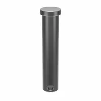Clevis Pin,2.5 in L,Steel 0.5in dia,PK10: Inch, 1/2 in Pin Dia, 2 1/2 in Shank Lg, Steel, 10 PK (MPN WWG-CLP-223)