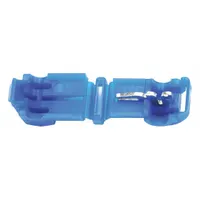 3M Insulation Displacement Connector: 1 Ports, Blue, 18 AWG – 14 AWG Run Size Range, 600 V, 1,000 (MPN 952K)