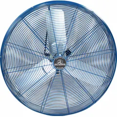 This PATTERSON floor fan features an 18-inch blade diameter and a 1/2 hp motor operating on 115V AC. Two selectable speed settings allow adjustable airflow for general ventilation, cooling, and air circulation in workshops, warehouses, and manufacturing facilities. Steel construction provides durability for industrial environments.