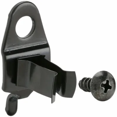 OEM Extended Spring Clip: 1/4 in Peg Hole - Spring Clips for Round-Hole Pegboard