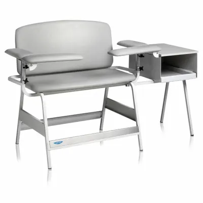 LABCONCO Bariatric Blood Draw Chair with Cabinet, 700 lb Capacity - Bariatric Blood Draw Chairs with Cabinet