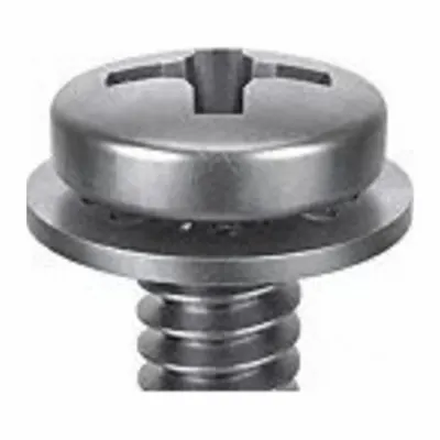 SEMS Screw: Internal Tooth, #4-40 Thread Size, 3/4 in Lg, Stainless Steel, Passivated - Machine Screws with Internal Tooth Lock Washers