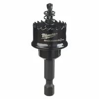 MILWAUKEE Hole Saw: 7/8 in Saw Dia., 8 Teeth per Inch, 1/8 in Max. Cutting Dp, Bi-Metal, Sheet Metal (MPN 49-56-9810)